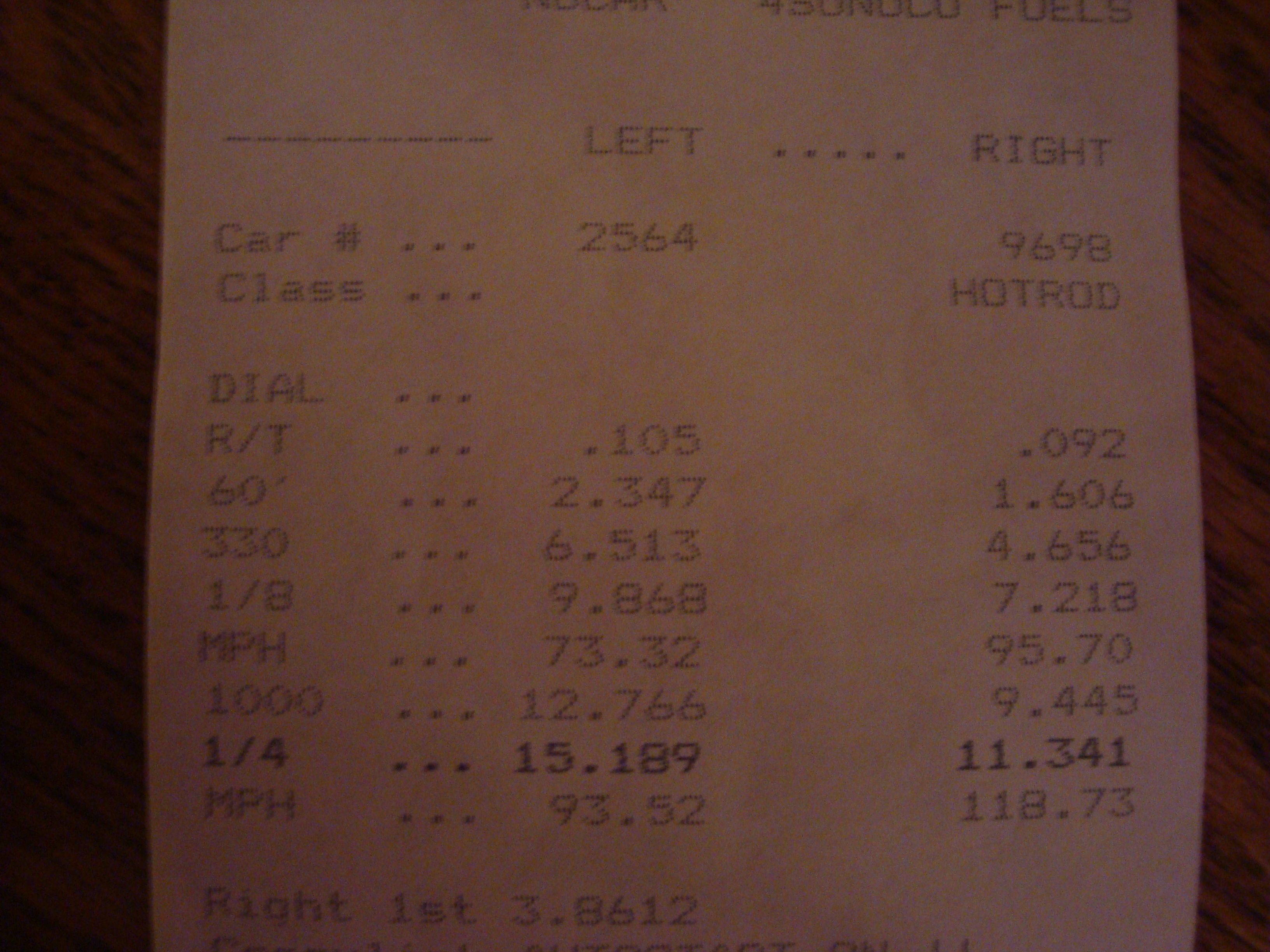 1997  Honda Prelude VTEC Timeslip Scan