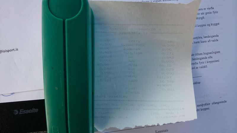 Mitsubishi Lancer EVO Timeslip Scan