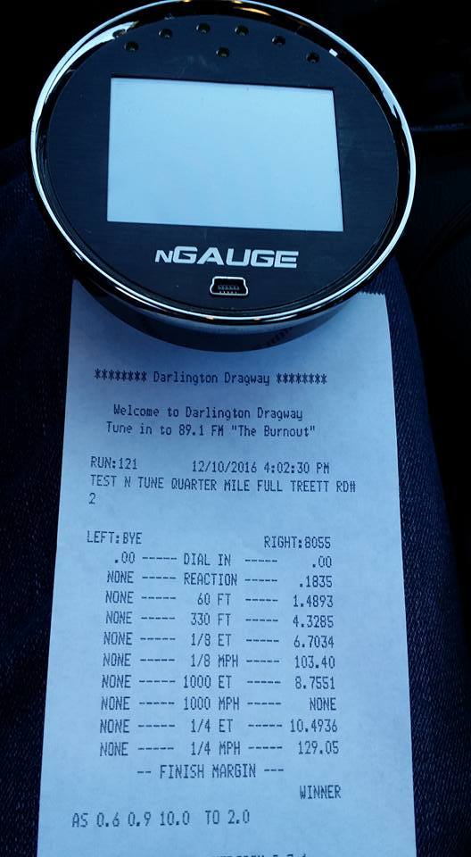 2015 Blue Ford Mustang GT    N/A Timeslip Scan