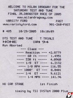1991  Plymouth Laser RS Turbo Timeslip Scan