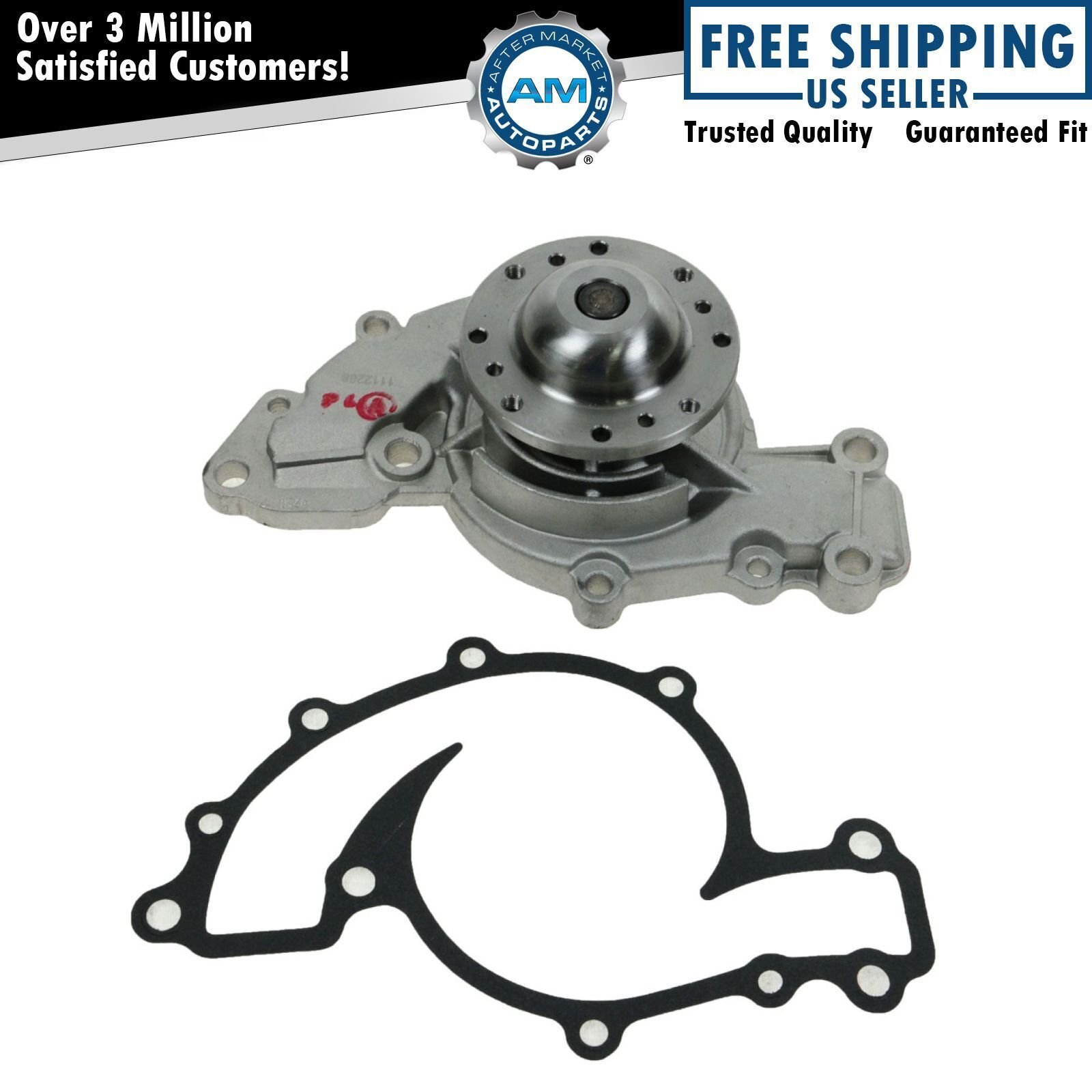 Engine Water Pump Direct Fit for Buick Chevy Olds Pontiac 3.8L Brand New