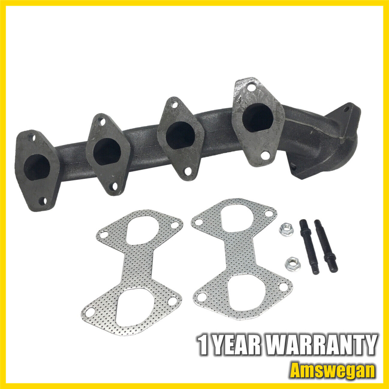 Right Exhaust Manifold & Gasket Kit For 05-14 Ford Expedition Lincoln Navigator