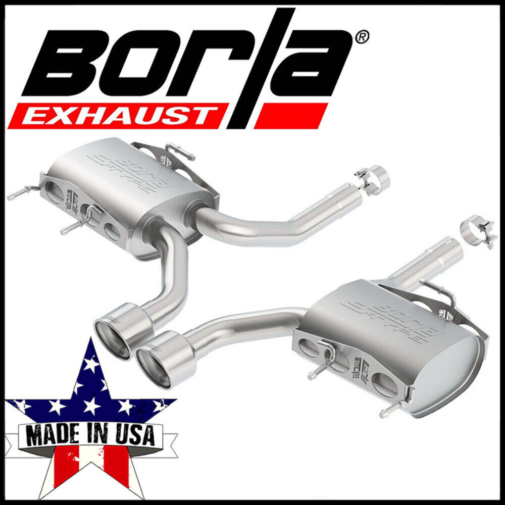 Borla S-Type Axle-Back Exhaust System fit 2011-2015 Cadillac CTS-V Coupe 6.2L V8