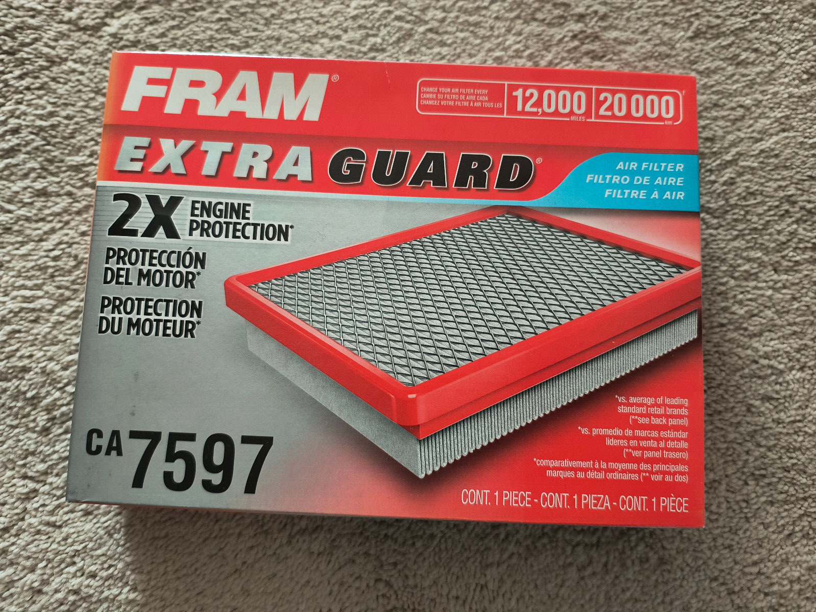 FRAM Extra Guard Air Filter CA7597