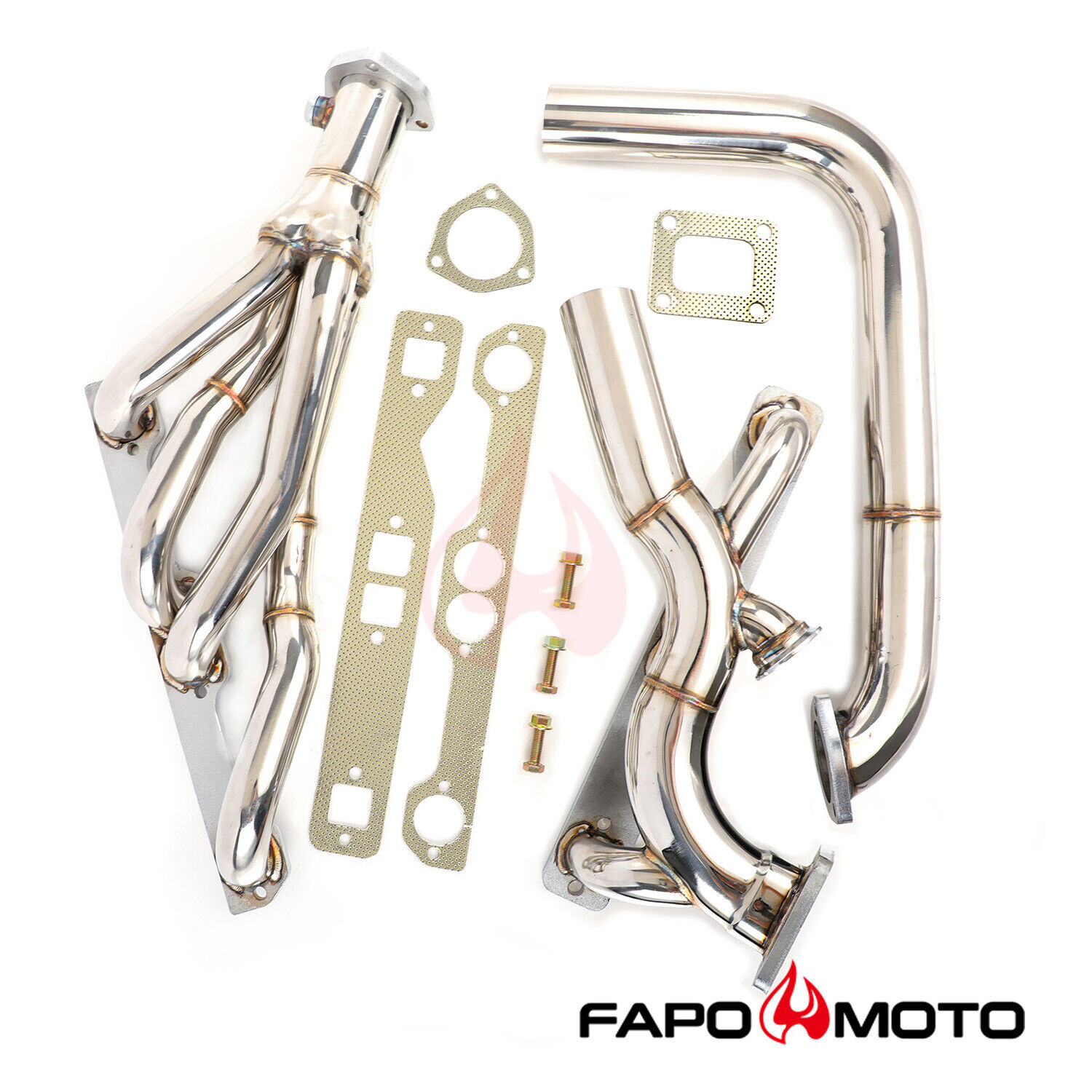 FAPO Turbo Headers for GMC Chevy 88-98 C/K 1500 C/K 2500 305 350 Small Block V8