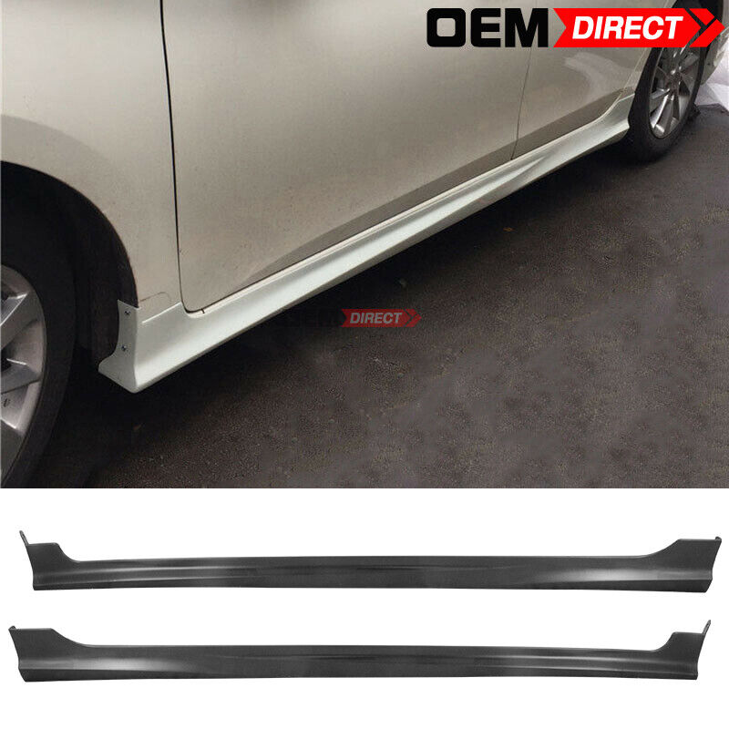 Fit For 13-19 Nissan Sentra OE Style Side Skirts Skirt PU