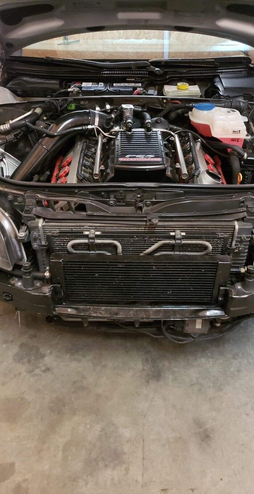 Stage 1+  SuperCharger kit Audi S4 4.2l V8