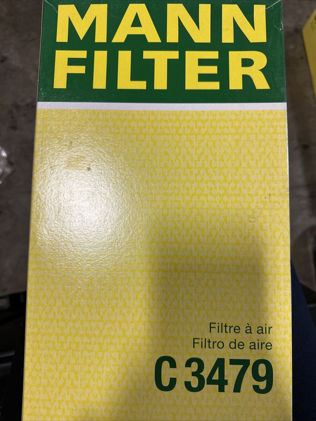 Mann-Filter C 3479 Air Filter For 99-03 Mercedes-Benz CLK430