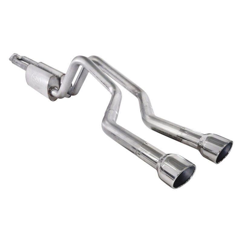 For Chevy Trailblazer 06-09 Exhaust System 304 SS Turbo S-Tube Dual Cat-Back