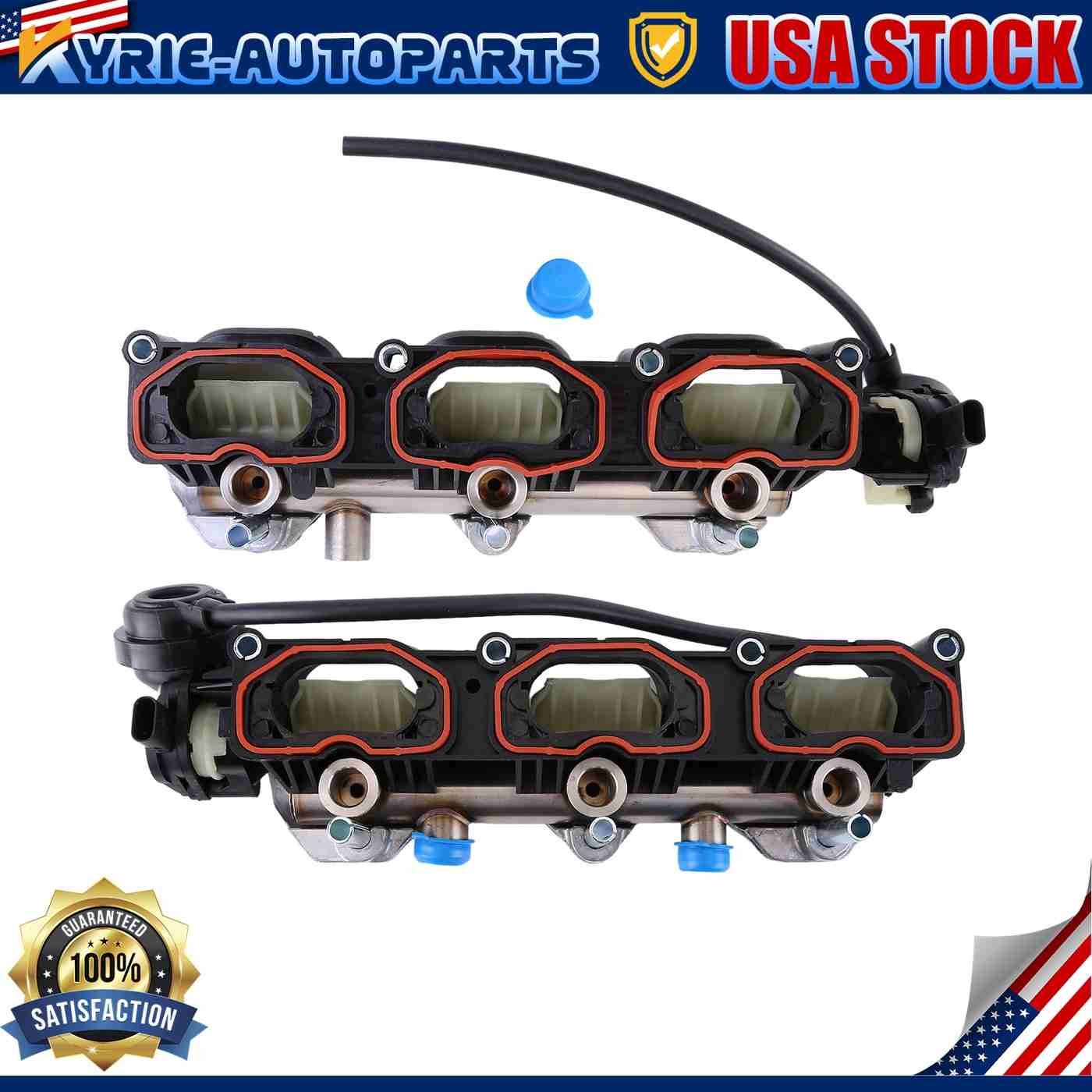 For Audi A6 3.0L V6 Quattro 2012-2015 Left Right Intake Manifold 06E133110AF