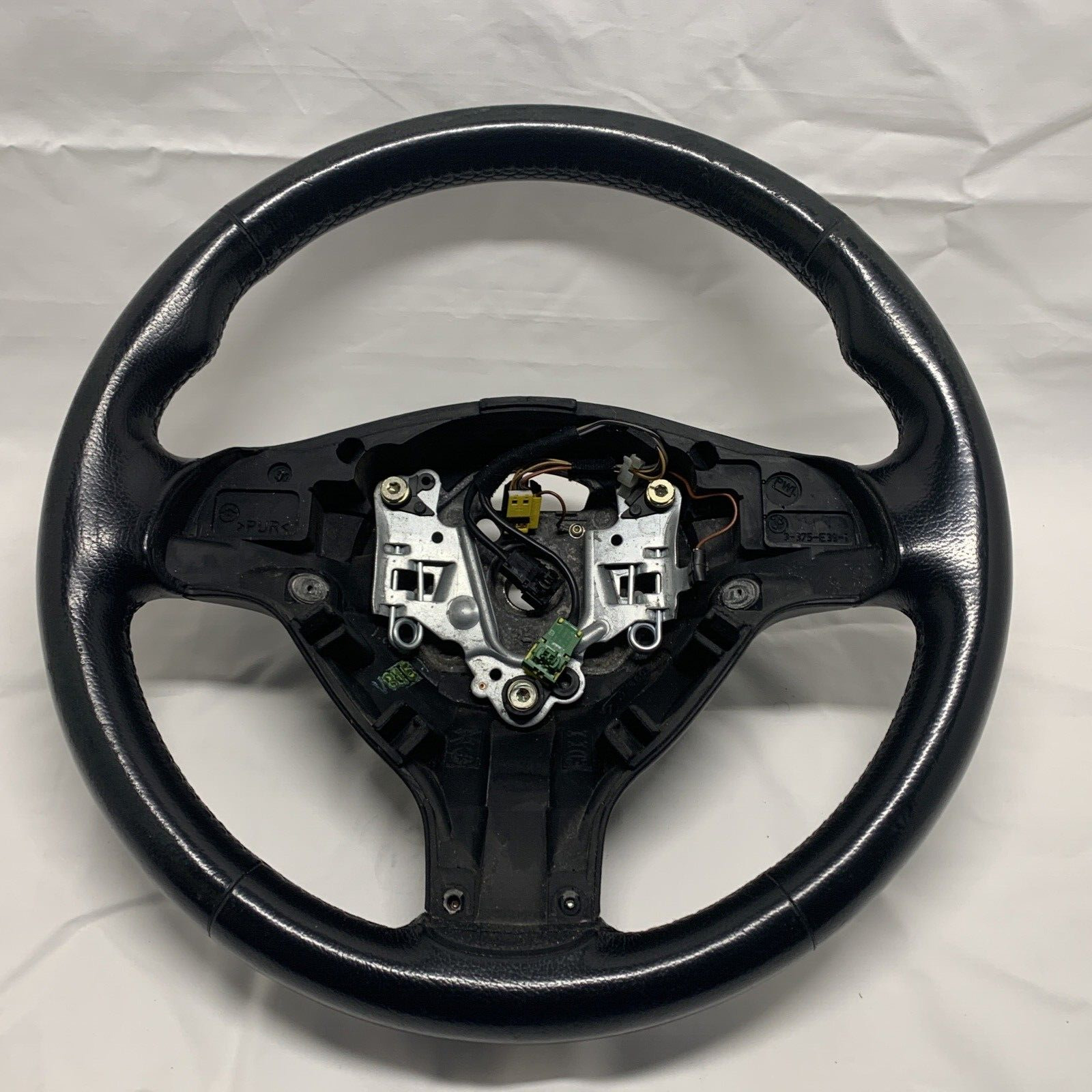 01-06 BMW E46 325i 330i M3 E39 525i 530i M5 M Sport Leather Steering Wheel OEM