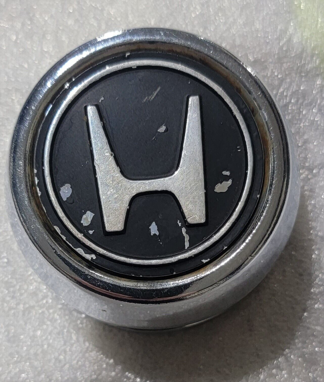 1970-1991 Civic CRX OEM 13” steel wheel center hub cap Honda