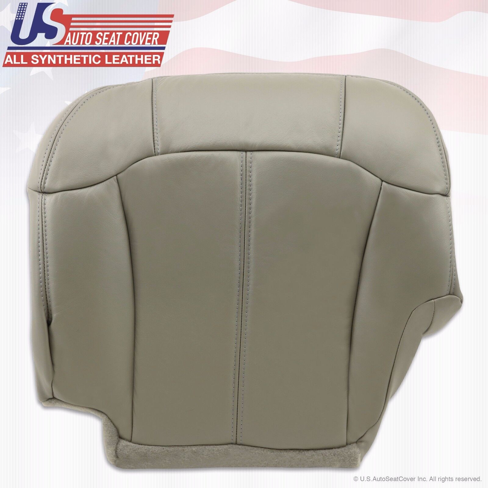 1999 2000 2001 2002 Chevy Tahoe Suburban Synthetic leather seat cover Gray 