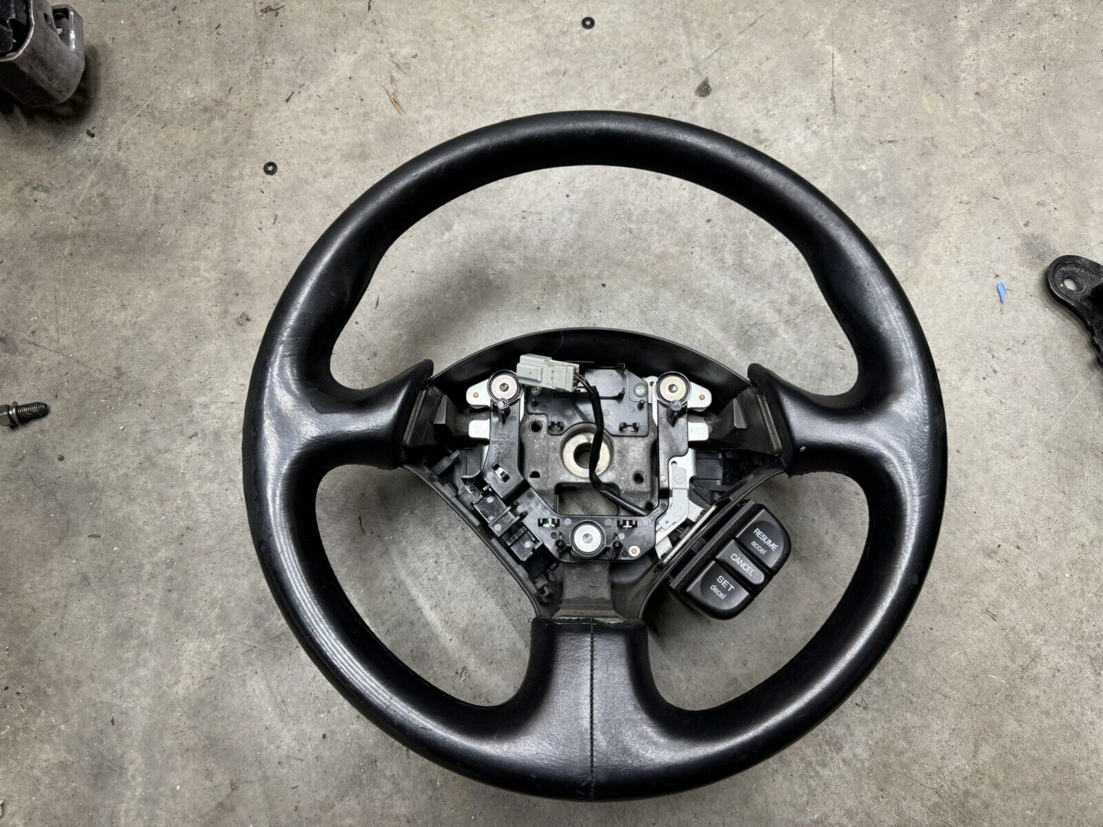 04-09 Honda S2000 AP2 Leather Steering Wheel Worn