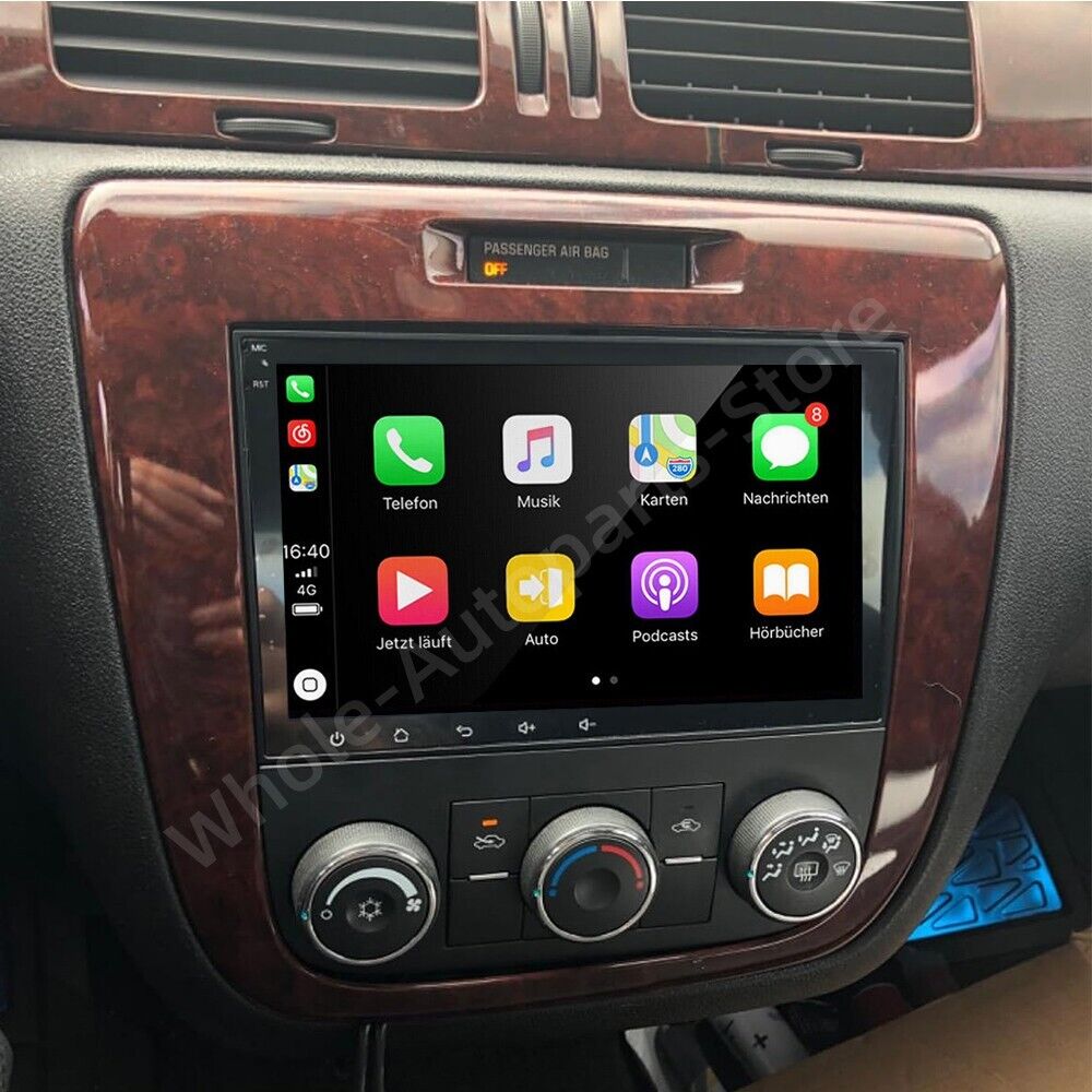 For 2006-13 Chevrolet Impala Apple CarPlay Android Car Radio Stereo GPS NAVI BT