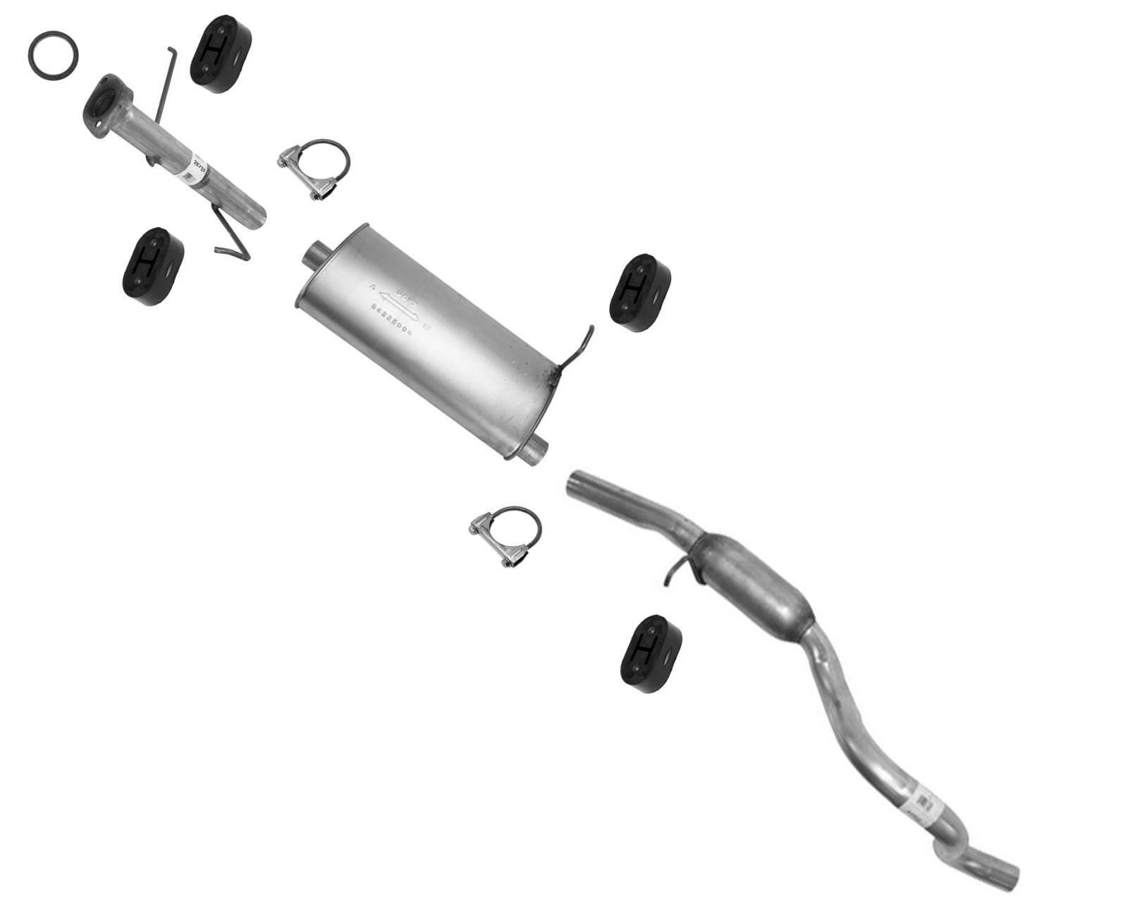 Muffler Exhaust Pipe System for 1999-2005 Suzuki Grand Vitara 2.5 V6