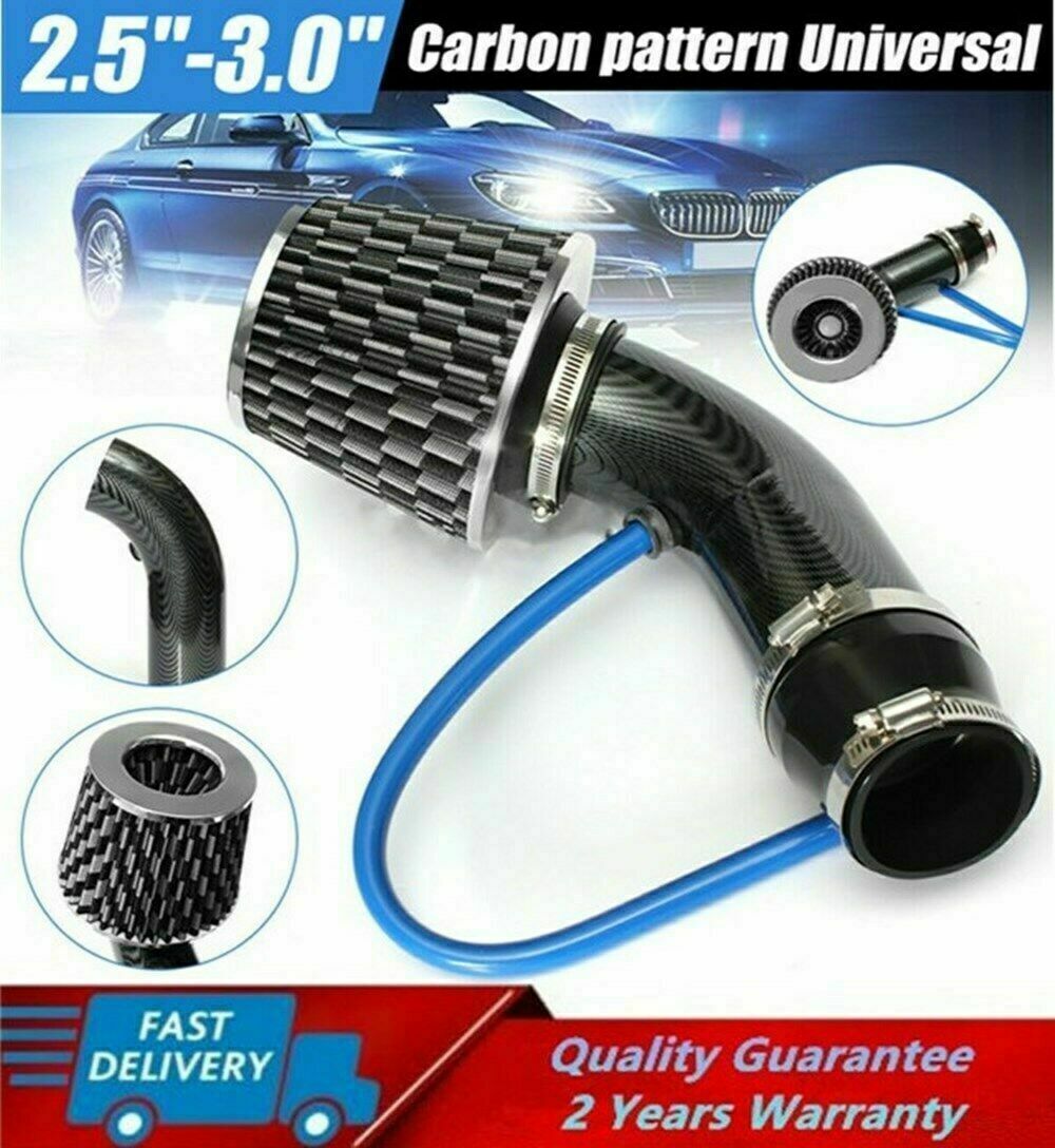 New Cold Air Intake Filter Induction Kit Pipe Power Flow Hose System Car Auto US