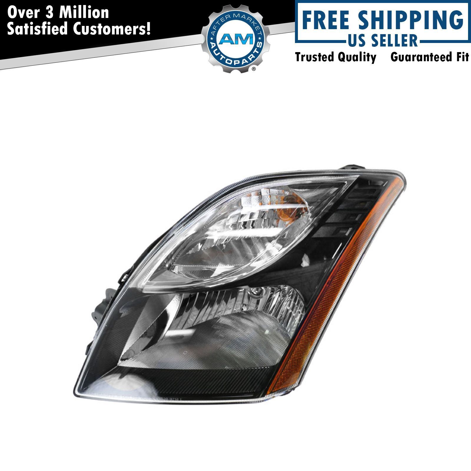 Left Headlight Assembly Drivers Side For 2010-2012 Nissan Sentra NI2502193
