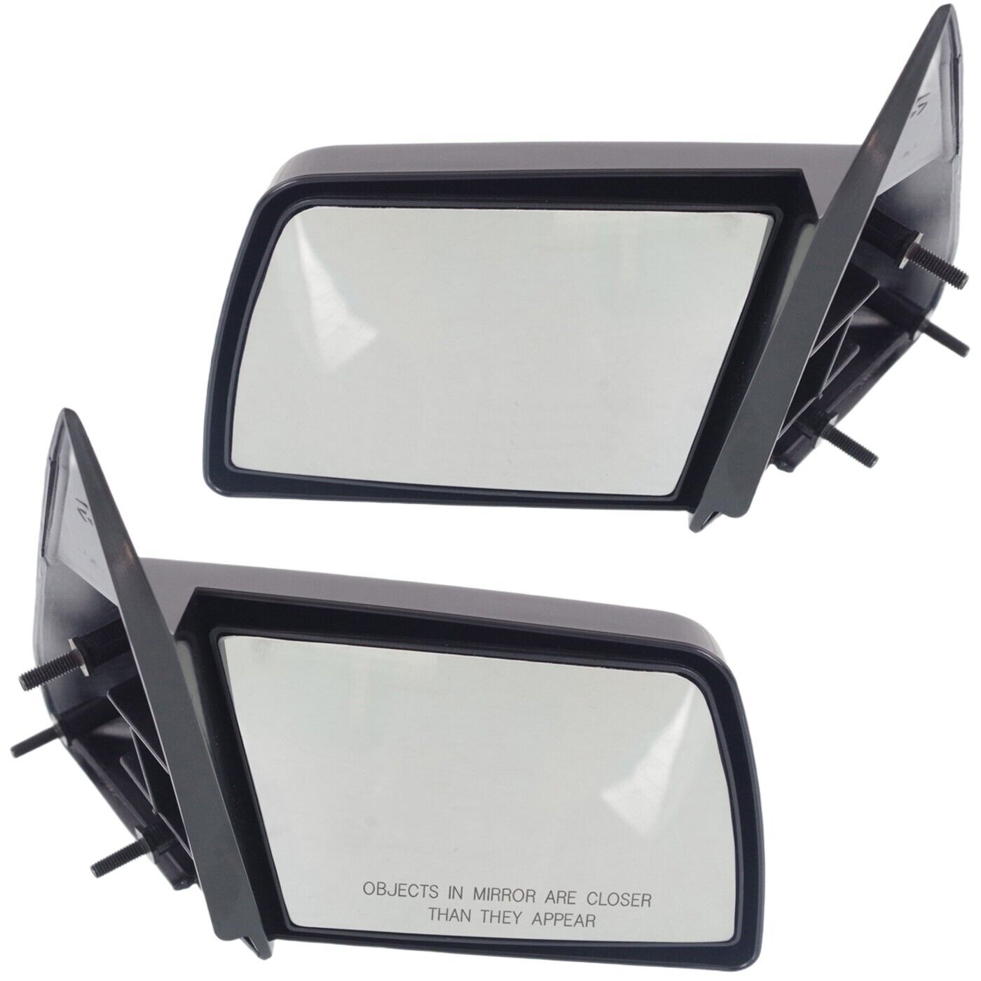 Manual Side Mirrors Pair Set Left LH & Right RH for GMC Chevy Pickup Truck