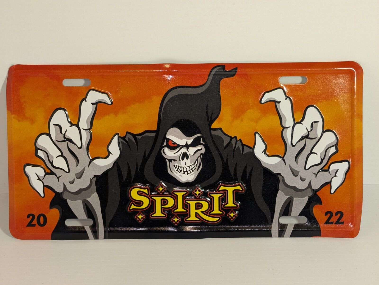 Spirit Halloween Decorative License Plate Official