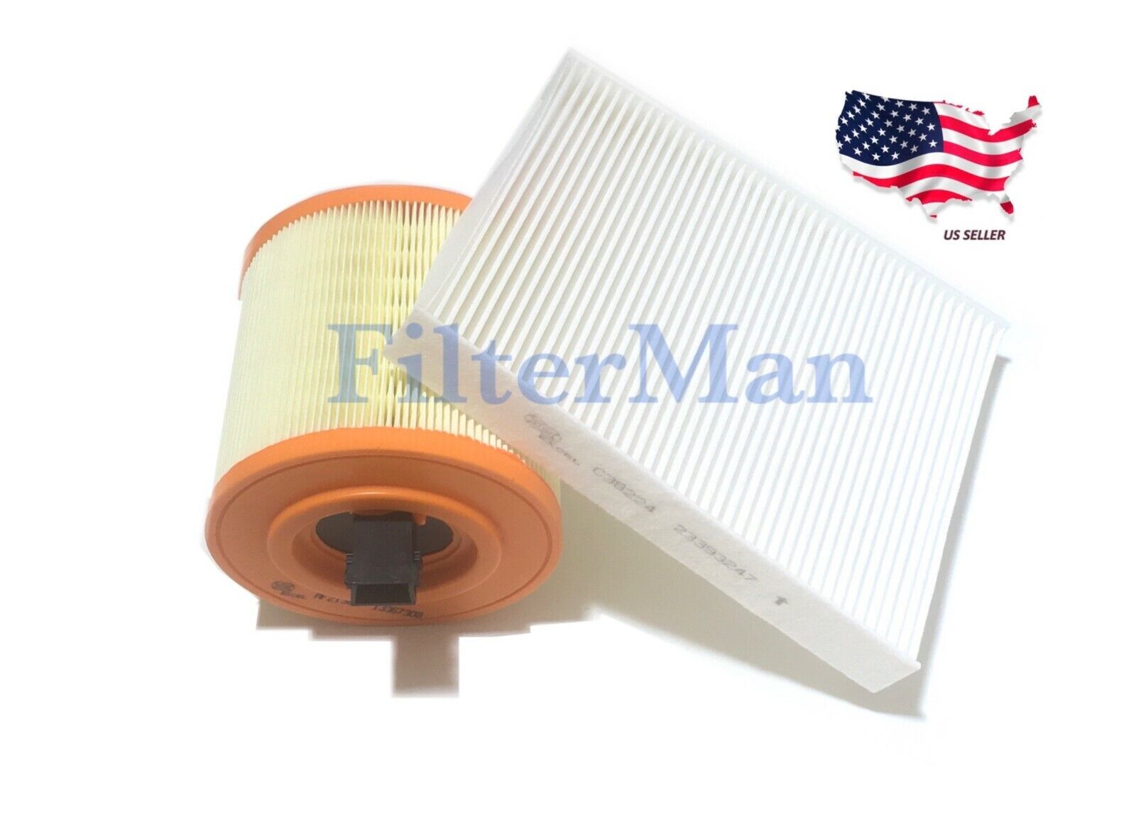 Engine & Cabin Air Filter for 2016-2019 Chevy Cruze 1.4 & Cadillac ATS V6 