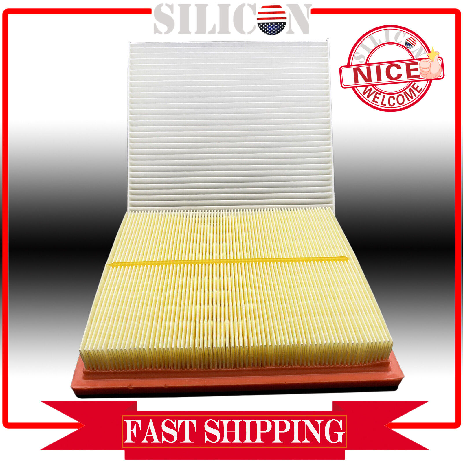 New ENGINE & CABIN AIR FILTER For PRIUS Hybrid PRIUS V CT200H NX300H 17801-37020