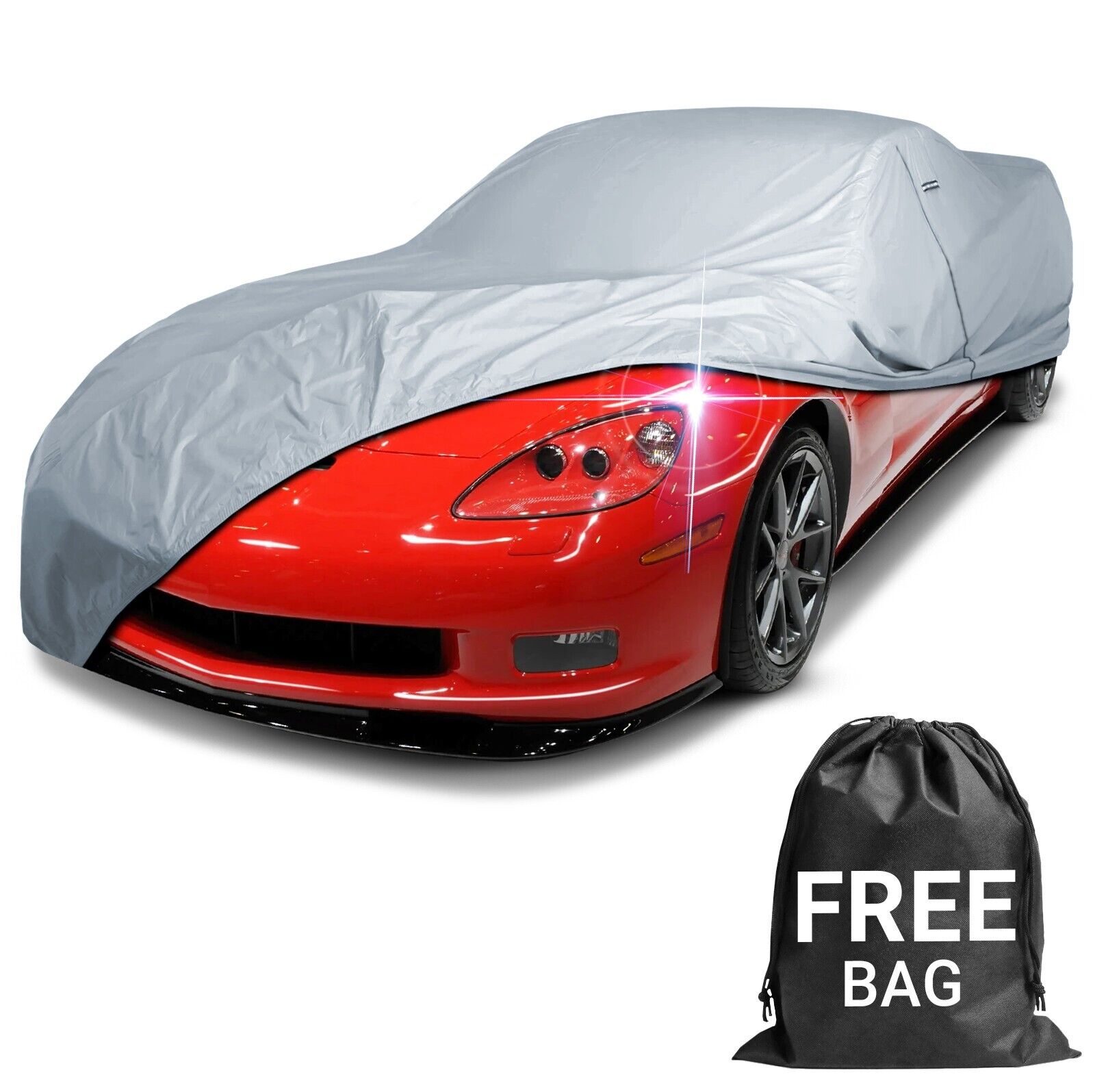 [CHEVY CORVETTE C6] 2005-2013 Fully Waterproof / Top-Quality Custom Car Cover