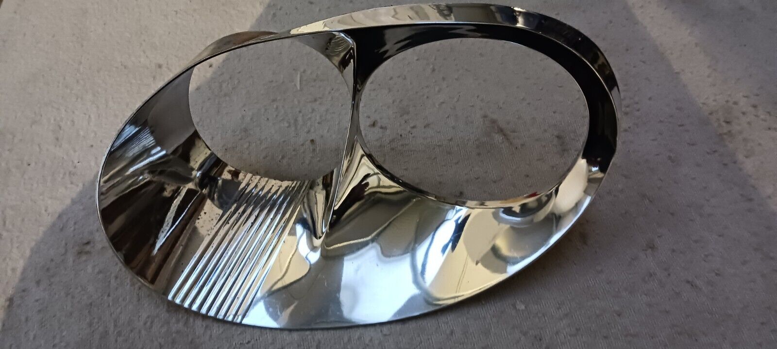 MGF Left Headlight Headlamp  Inner  Chrome Reflector  For  Ideal Refurbishment