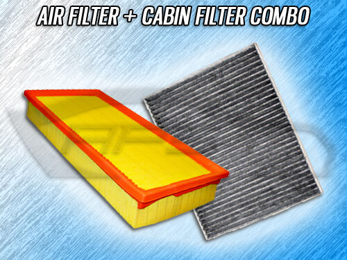 AIR FILTER CABIN FILTER COMBO FOR 2009-2017 AUDI Q7 - 3.0L 3.6L 4.2L MODELS ONLY