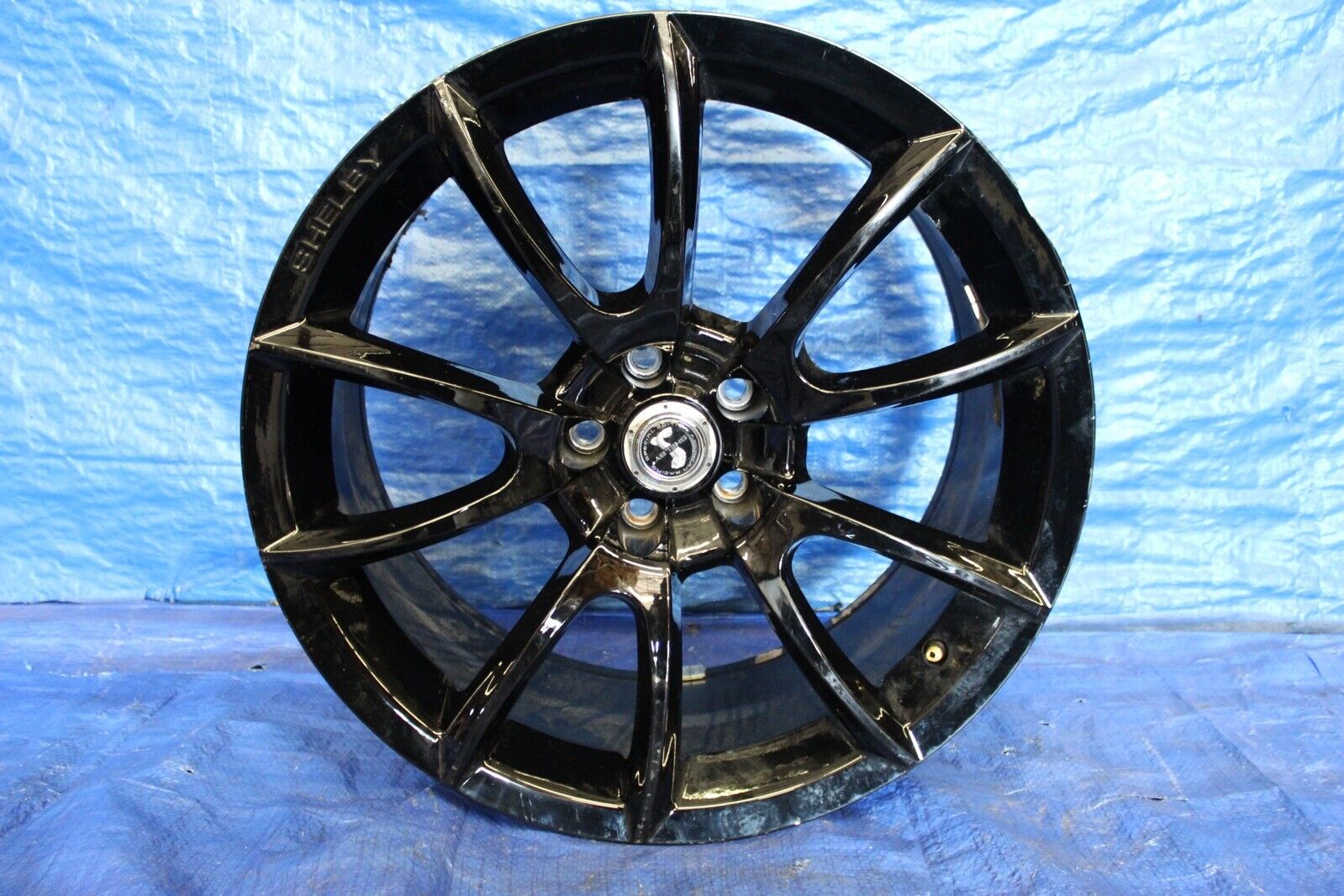 2008 FORD MUSTANG SHELBY GT500 OEM WHEEL 20X9 +24OFFSET *LIP DAMAGE* 1/3 #1160