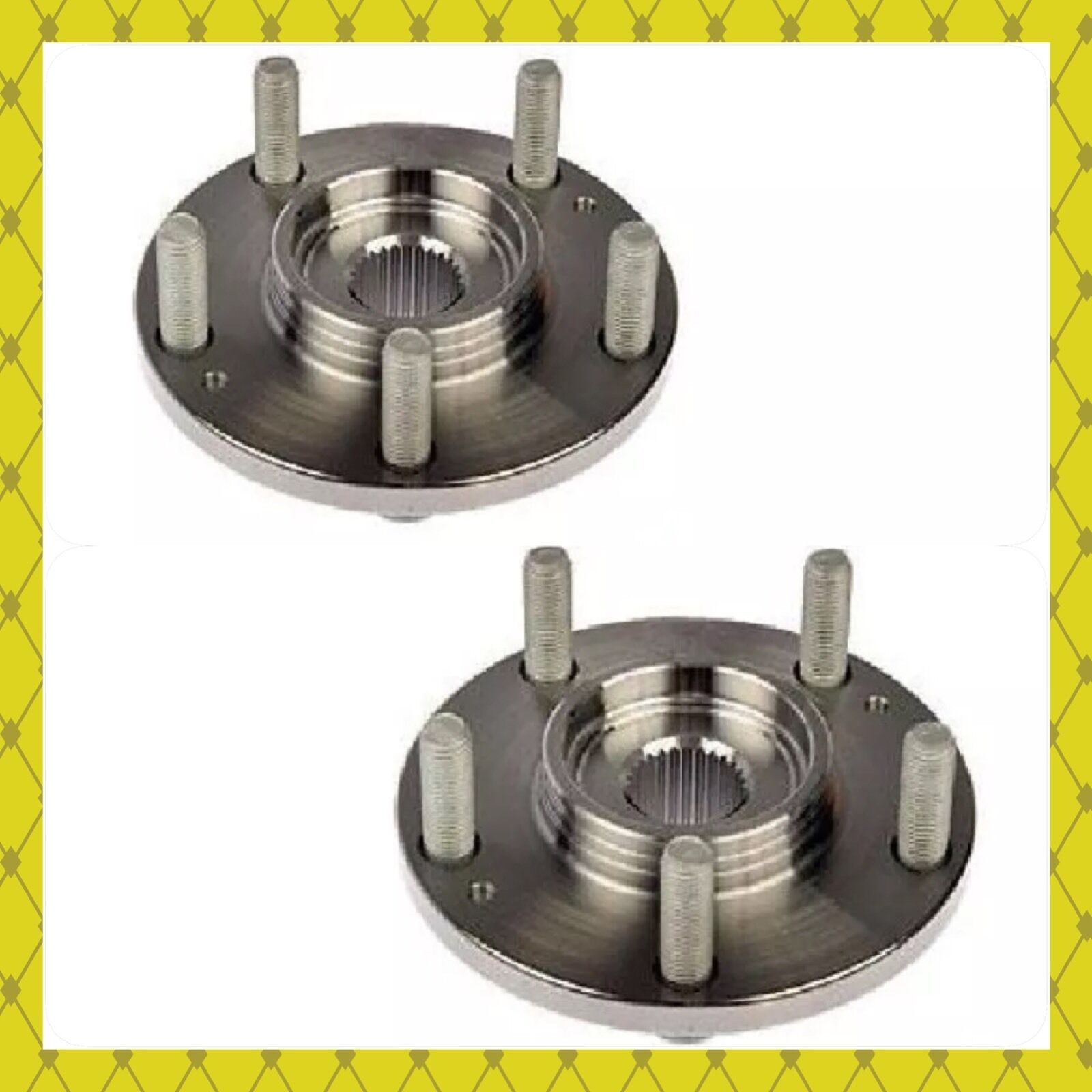 Front Wheel Hub Only For 2002-2006 Acura RSX Base  PAIR FAST SHIPPING