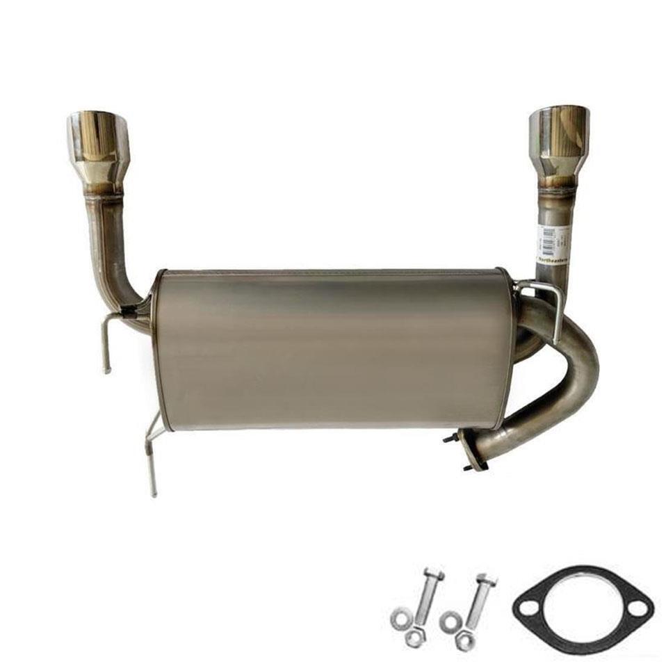 Exhaust Muffler with bolts  compatible with  2003 - 2008 Infiniti FX35