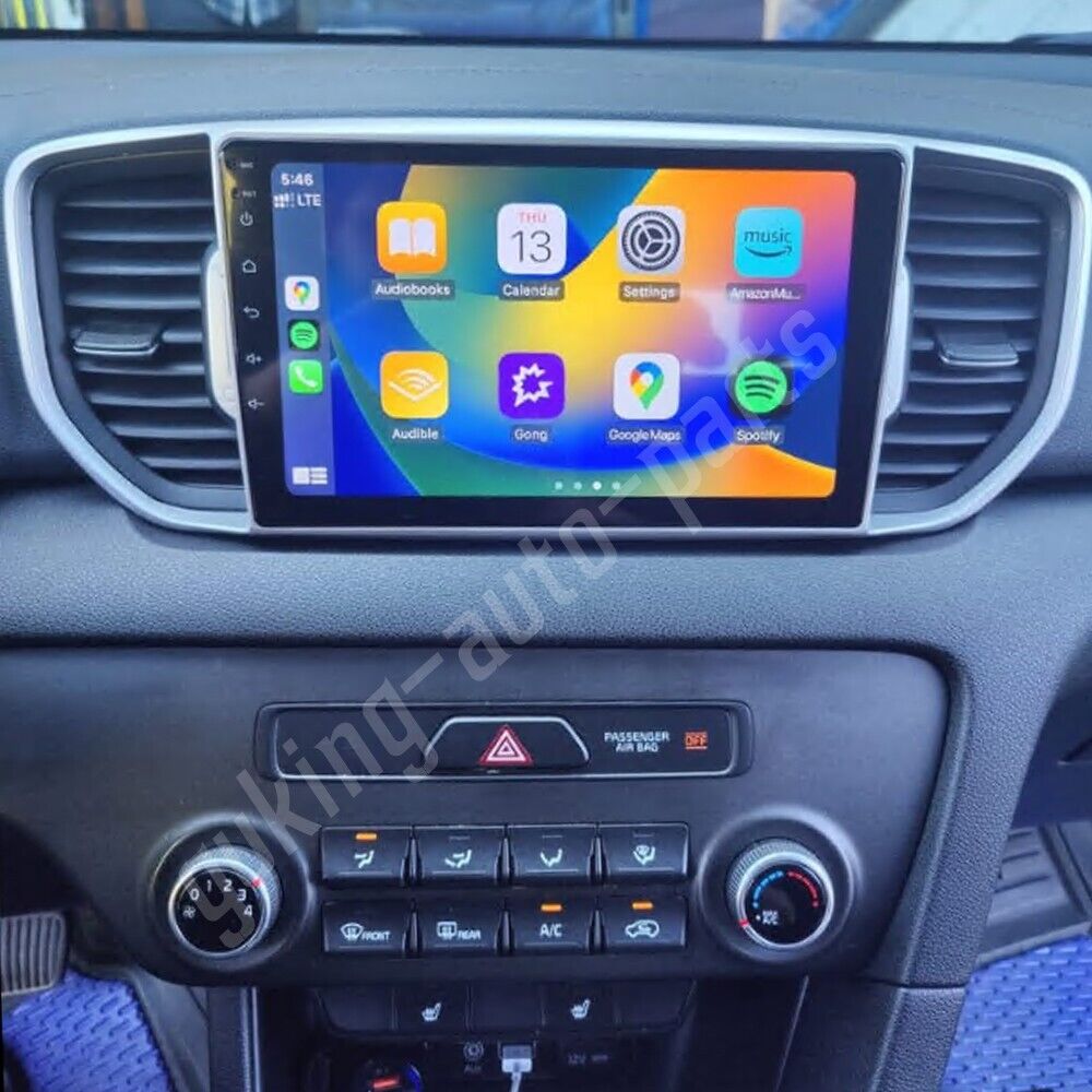 For 2016-2019 KIA Sportage KX5 4+64G Carplay Car Radio Android 13 GPS Stereo DSP