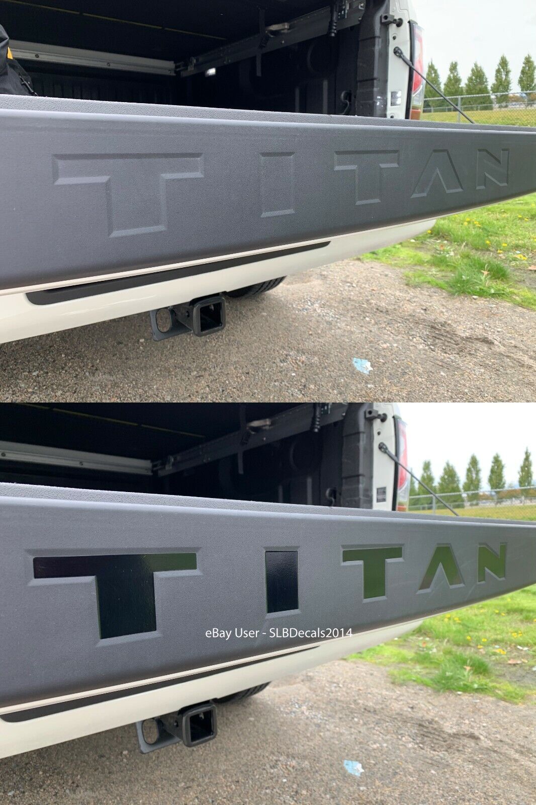 FITS Nissan Titan TAILGATE Decals 2016 2017 2018 2019 / 2020 2021 2022 2023 2024