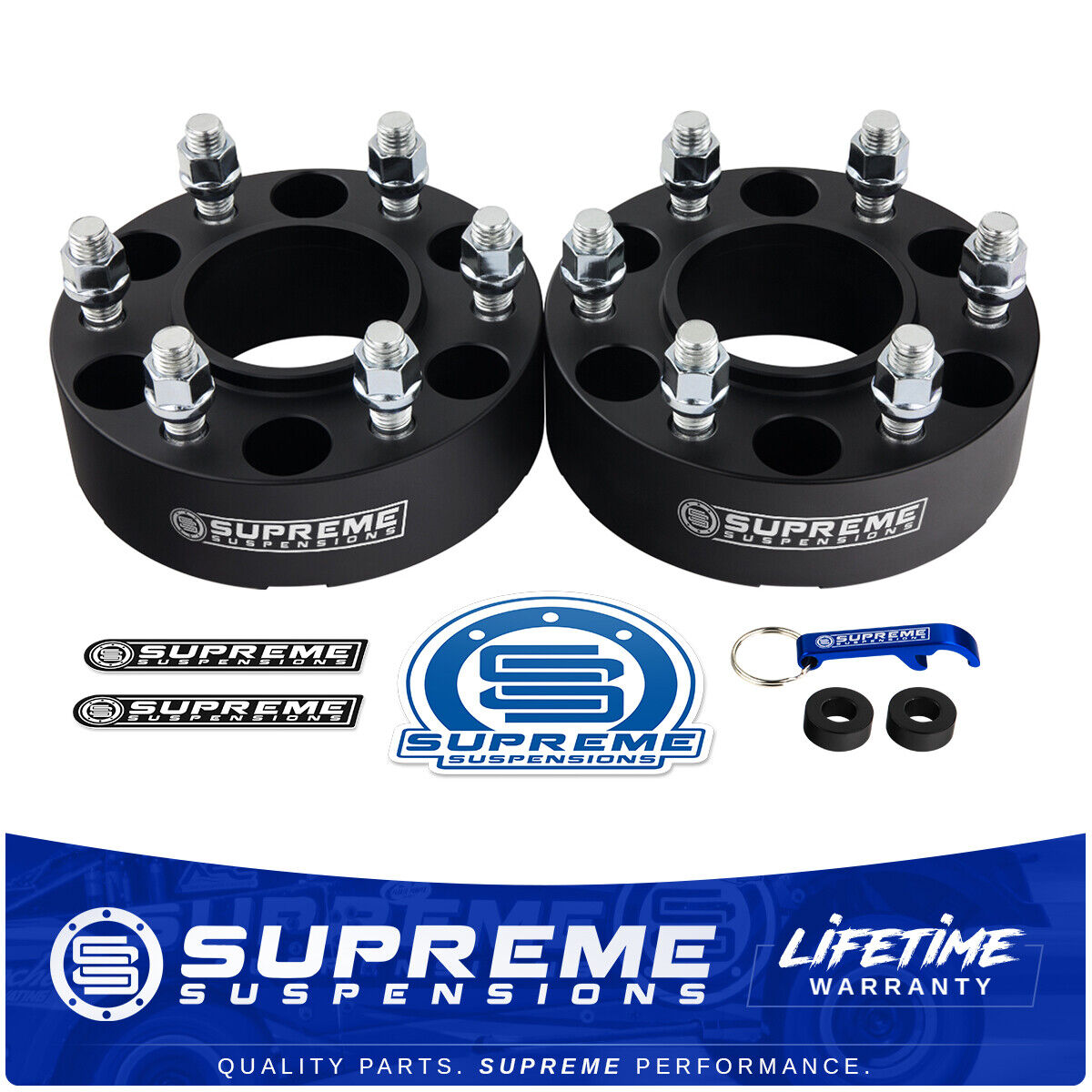 Hub Centric Wheel Spacers For 2015-2022 FORD F150 Expedition - 6x135mm M14x1.5