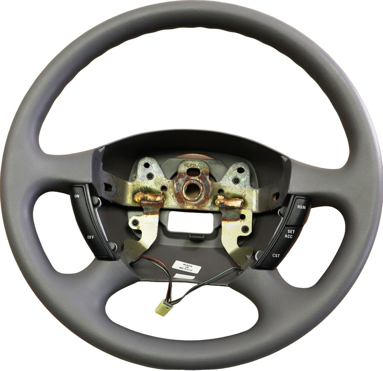 OEM 98-99 Escort Steering Wheel F7CZ3600AAH Graphite Gray Vinyl Cruise Control