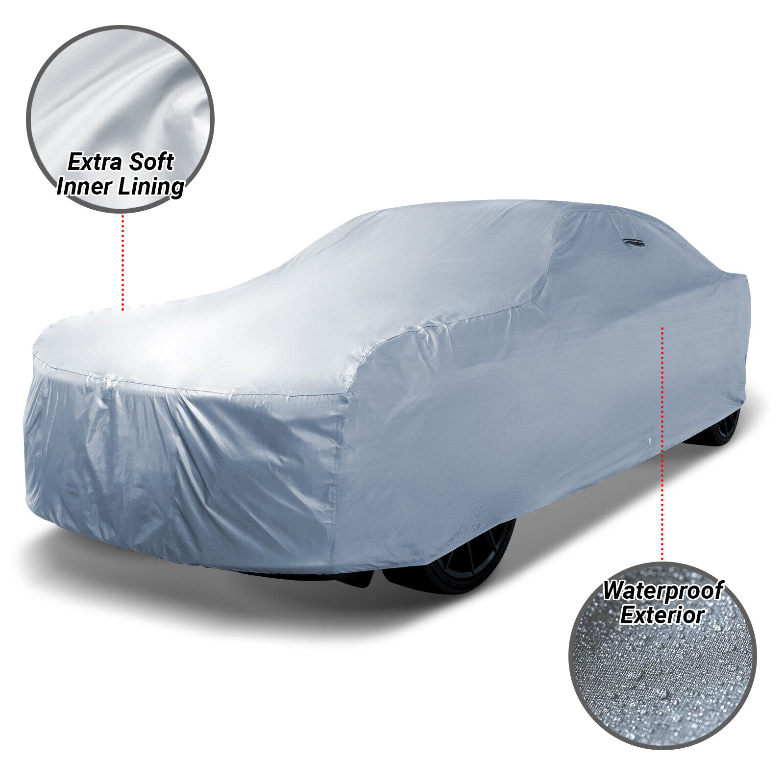 100% Waterproof / All Weather [CADILLAC ELDORADO] Full Warranty Custom Car Cover