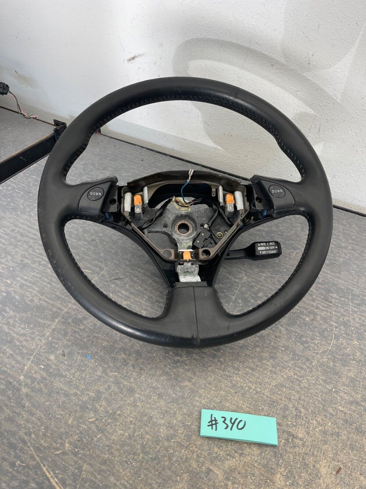 2001-2005 Lexus IS300 OEM Steering Wheel + Shifter Buttons AUTOMATIC TRANS  #340