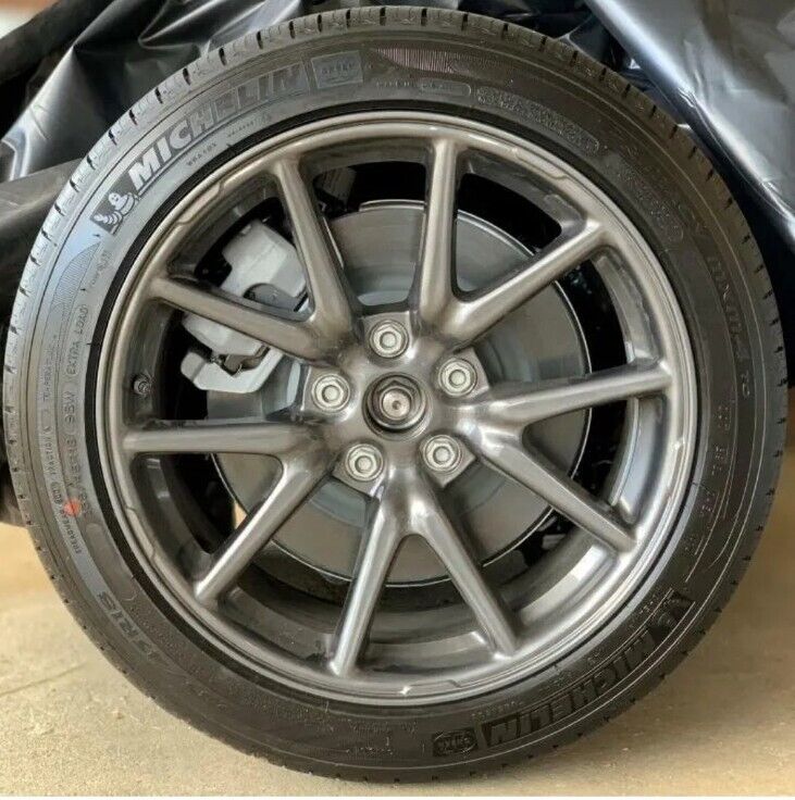 Tesla Model 3,18 Inch Oem Aero Grey Rim,Oem Tpms,W/Michelin Tire High Tread