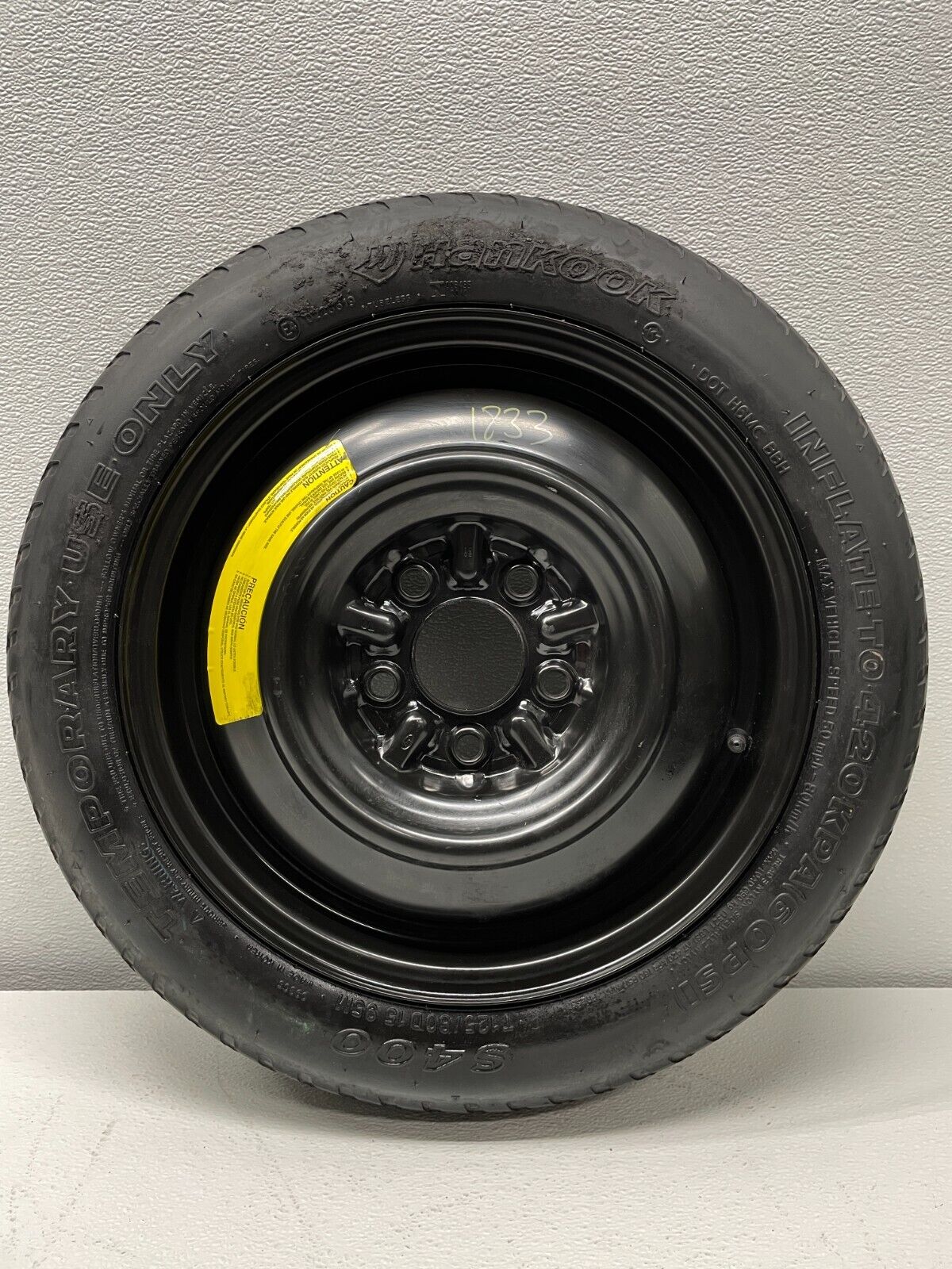 2011-2020 Hyundai Elantra Spare Donut Tire Wheel Rim OEM USED