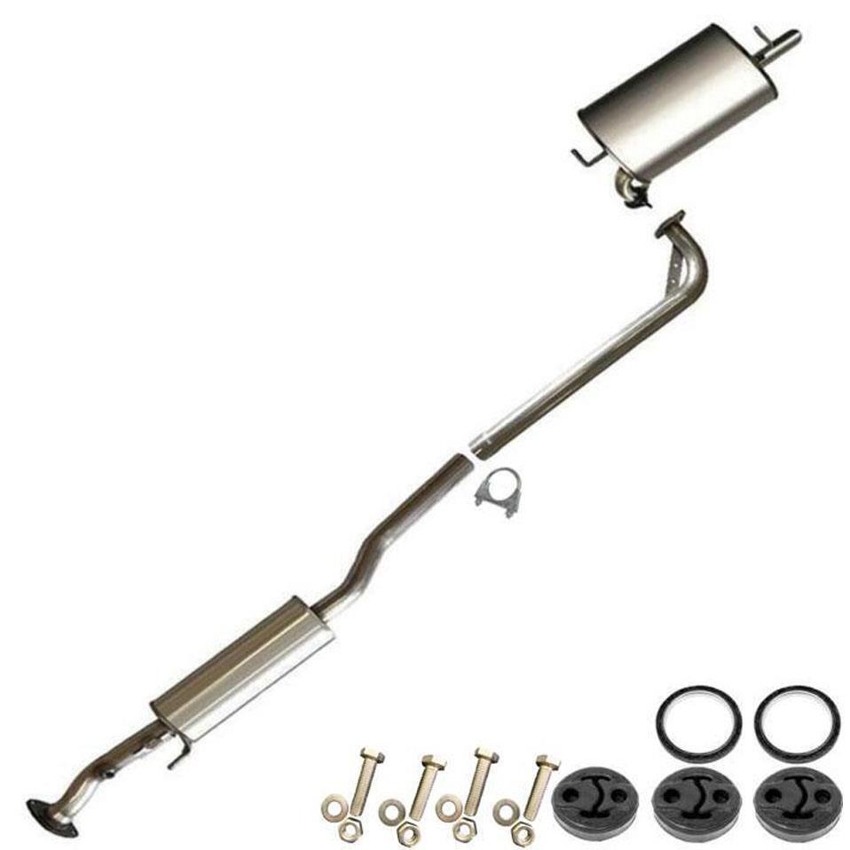 Exhaust Kit with bolts and hangers compatible with 97-01 Camry 02-03 Solara