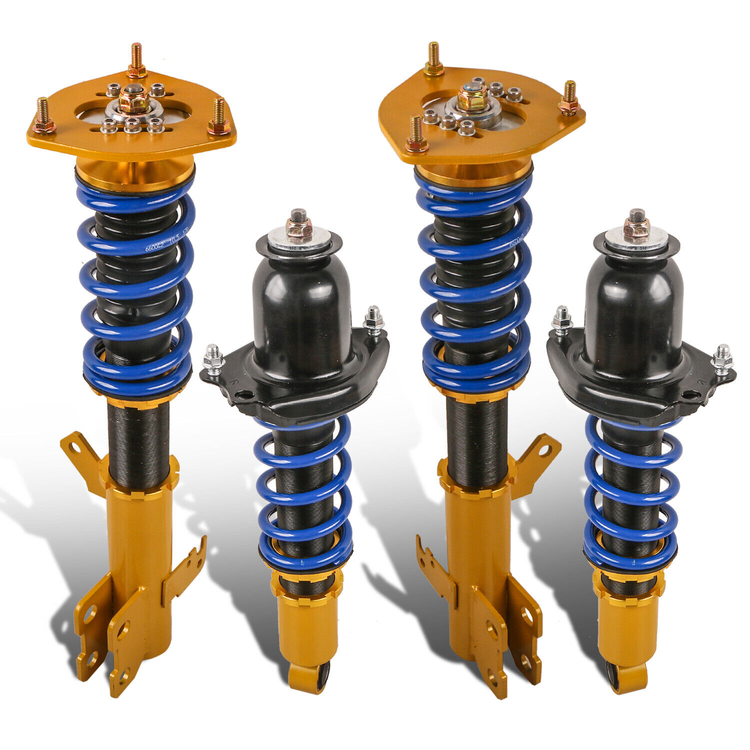 Set(4) Front & Rear Coilovers Struts For 00-06 Toyota Celica Adjustable Height