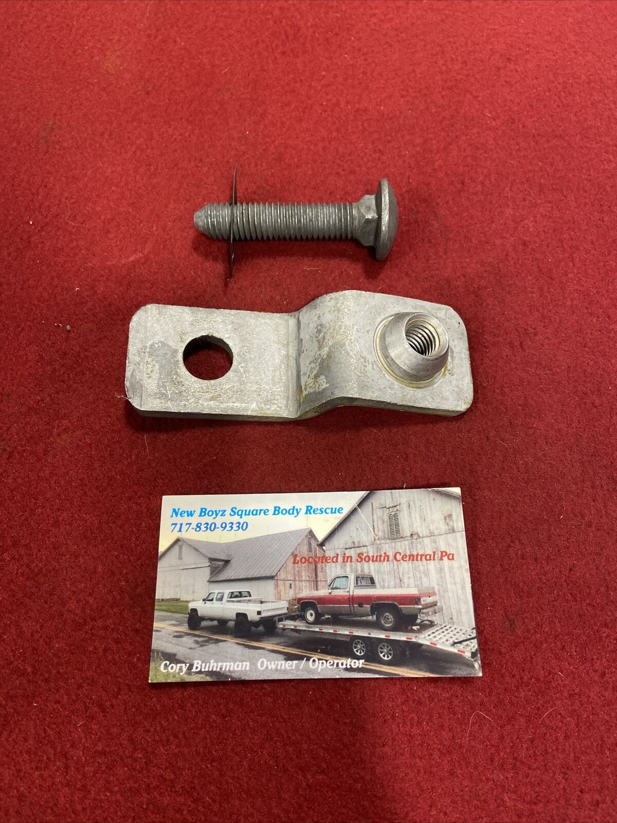 Square Body  Blazer / Jimmy Spare Tire Carrier Nut and Stud