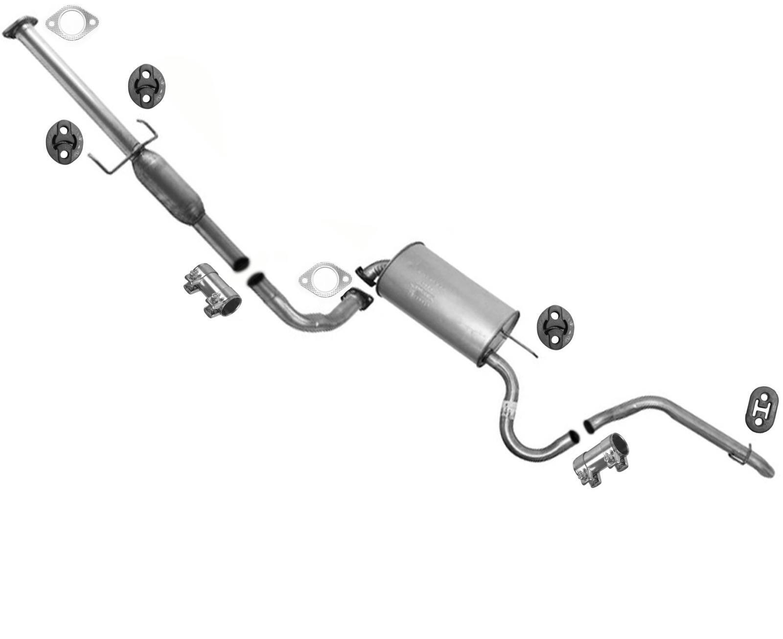 Resonator Extension Pipe Muffler Exhaust System For 11-2012 Hyundai Elantra 2.0L