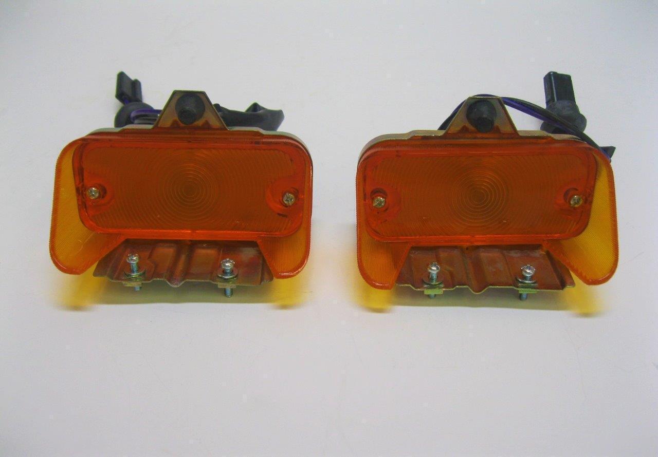1968 Chevy Chevelle El Camino Parking Lamp Assembly PAIR LH+RH Parking Light