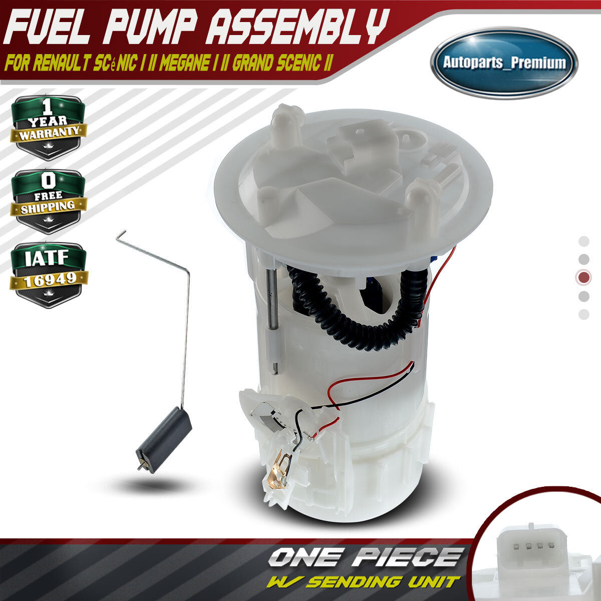 Fuel Pump Module Assembly For Renault Scénic I Megane II Grand Scénic II 02-09
