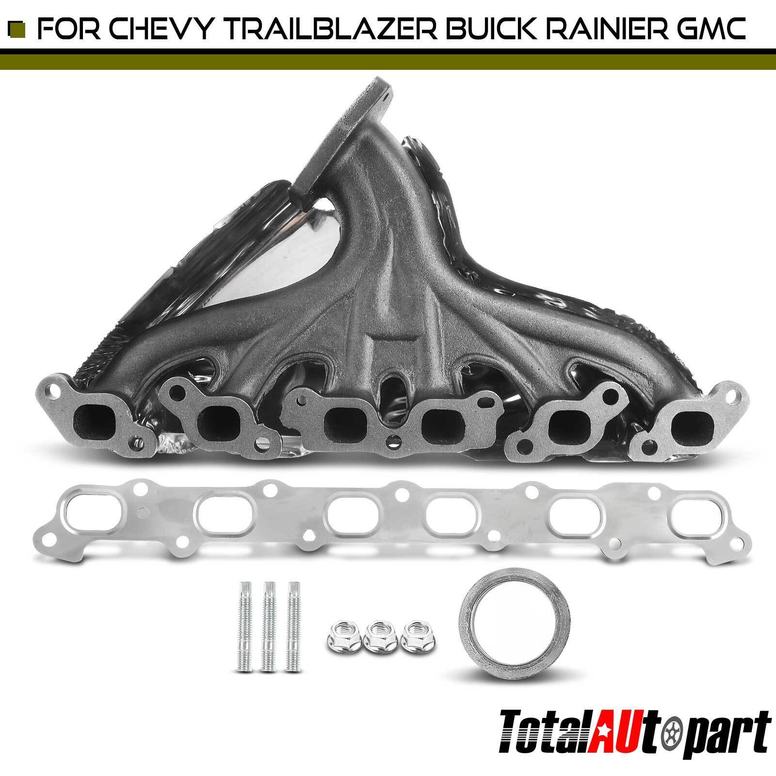 Exhaust Manifold with Gasket Kit for Chevrolet Trailblazer EXT GMC Olds L6 4.2L