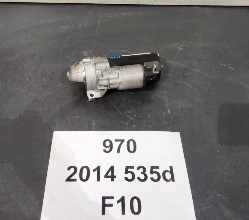 ✅ 14-18 OEM BMW F30 F10 F02 535d Engine Starter Motor N57 N47