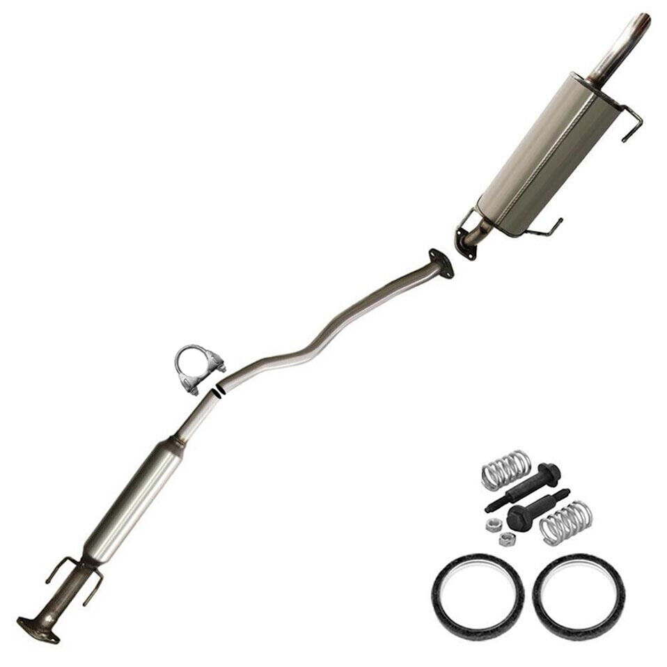 Resonator Pipe Muffler Exhaust System  compatible with : 07-2011 Versa Sedan