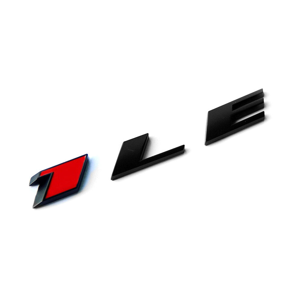 1x 1LE Emblem Badge 3D Alloy for GM 2010-15 CAMARO 1LE Y Black Red